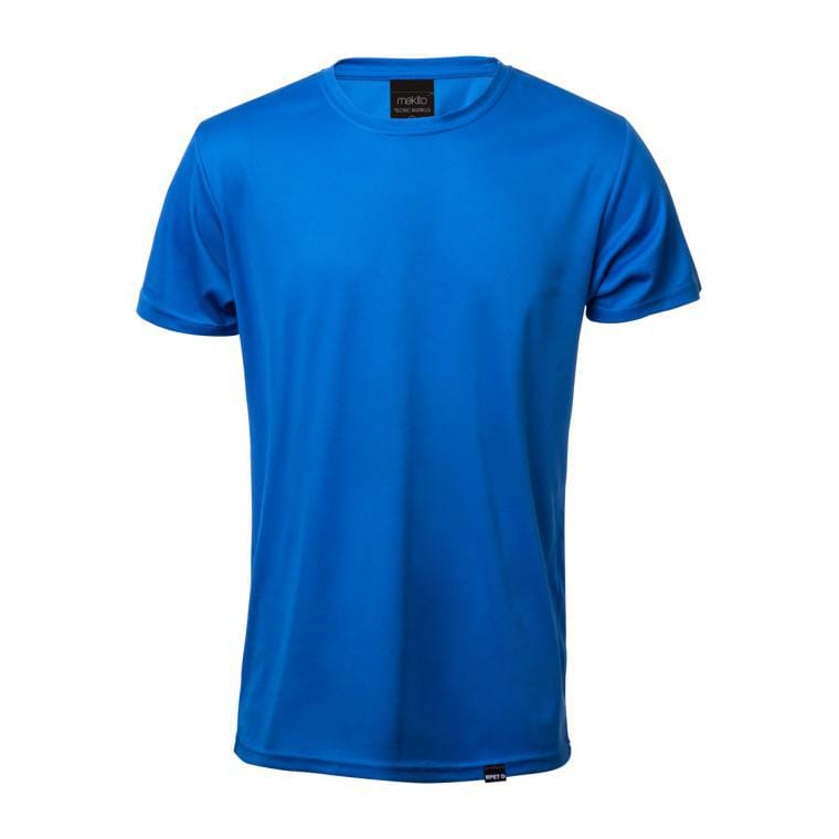 Tricou sport, material reciclat RPET Tecnic Markus Albastru