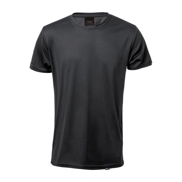 Tricou sport din material reciclat RPET Velocity Negru