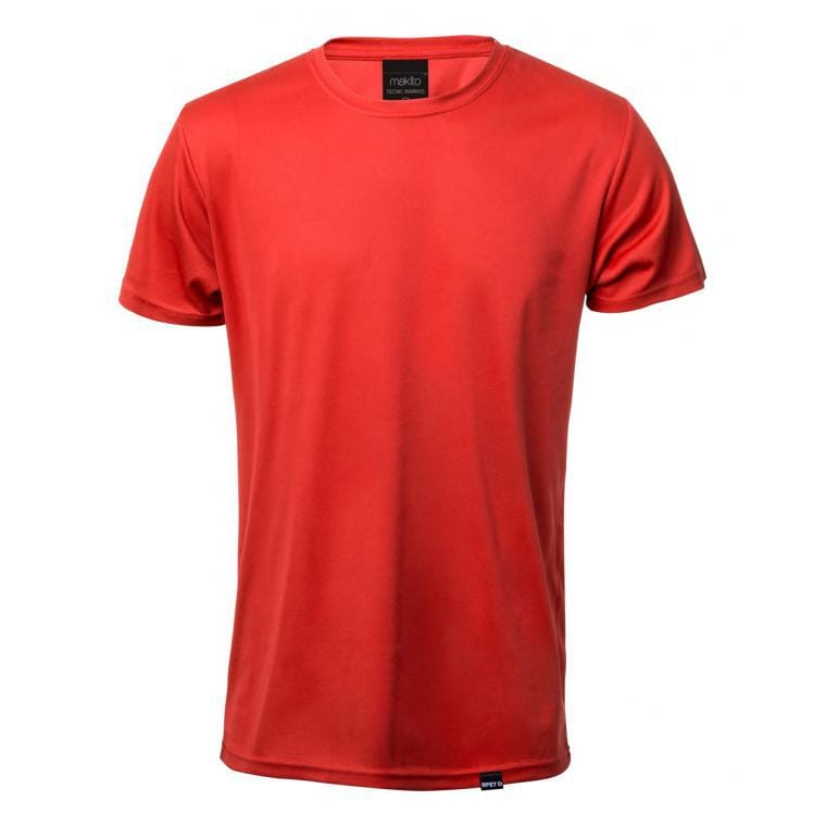 Tricou sport din material reciclat RPET Velocity Roșu