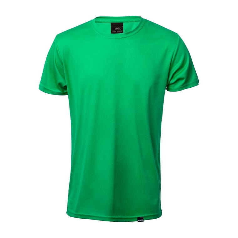 Tricou sport din material reciclat RPET Velocity verde XXL