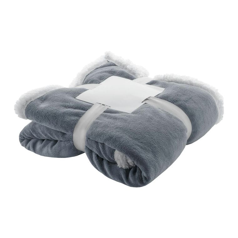Pătură coral fleece Sammia gri închis
