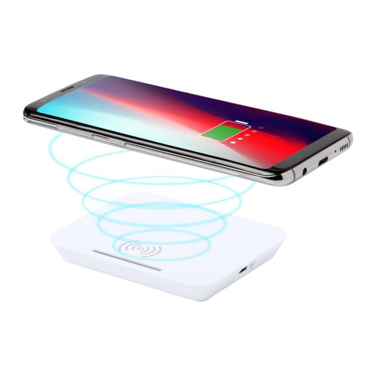 Încărcător wireless Zafren alb