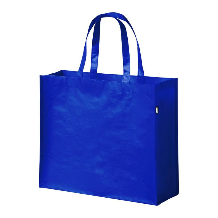 Sacoșă cumpărături, material reciclat RPET Kaiso Albastru