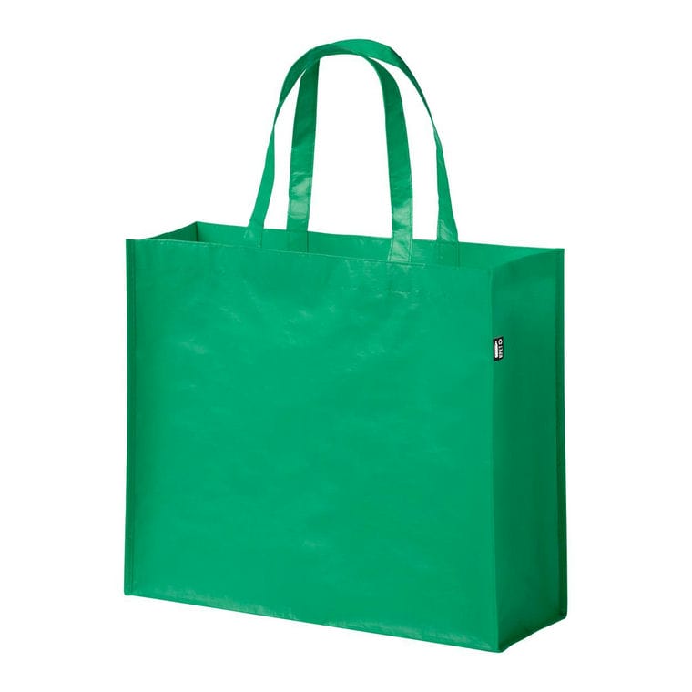 Geantă cumpărături din material reciclat RPET Laster Verde