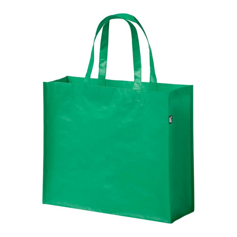 Sacoșă cumpărături, material reciclat RPET Kaiso Verde
