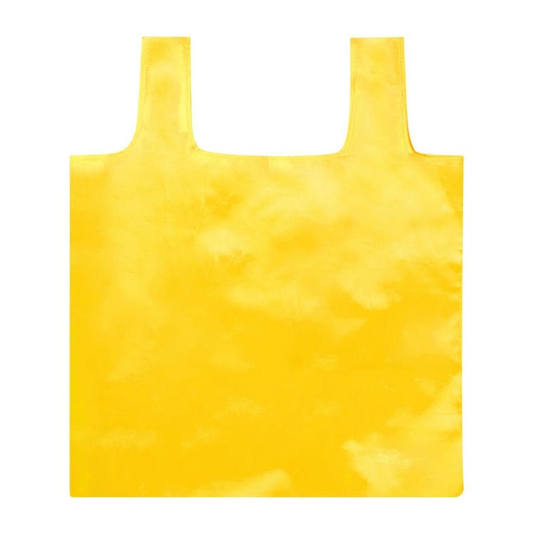 Geantă de cumpărături pliabilă din material reciclat RPET Squber Galben