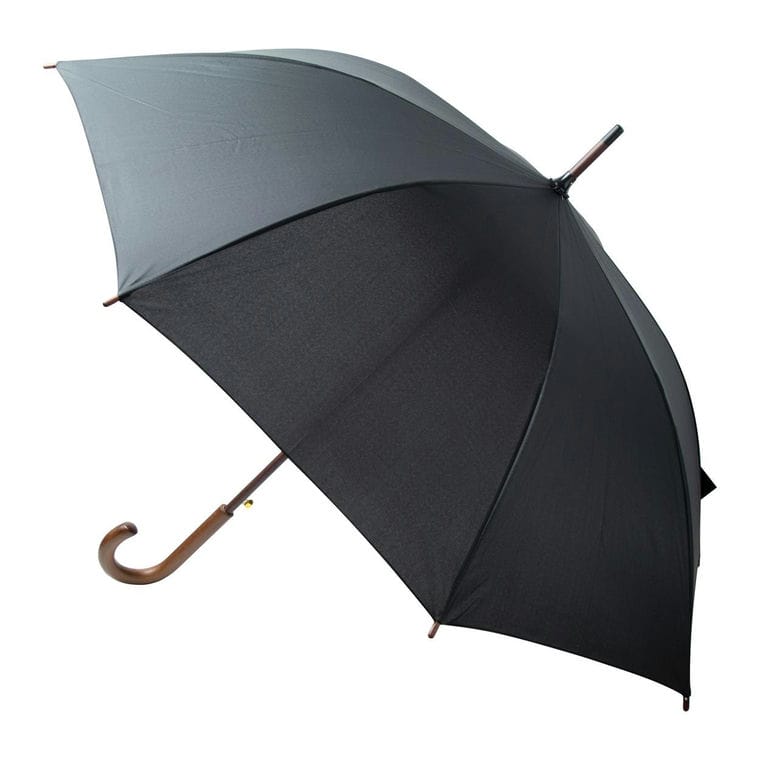 Umbrelă, material reciclat RPET Limoges Negru