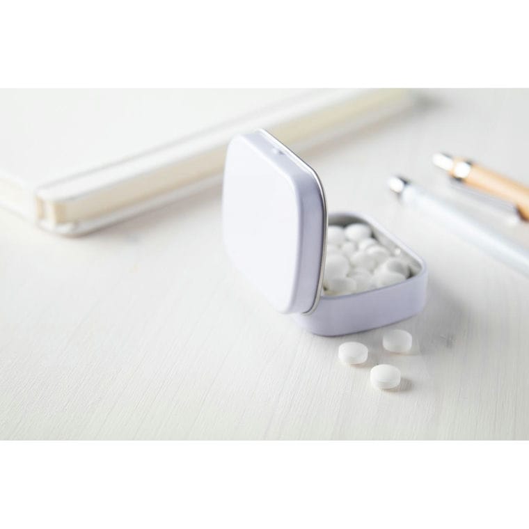 Cutie cu bomboane Flickies alb