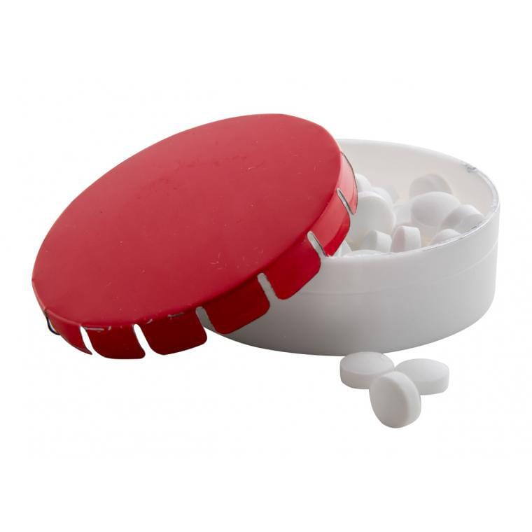 Cutie cu bomboane ClickToo roșu
