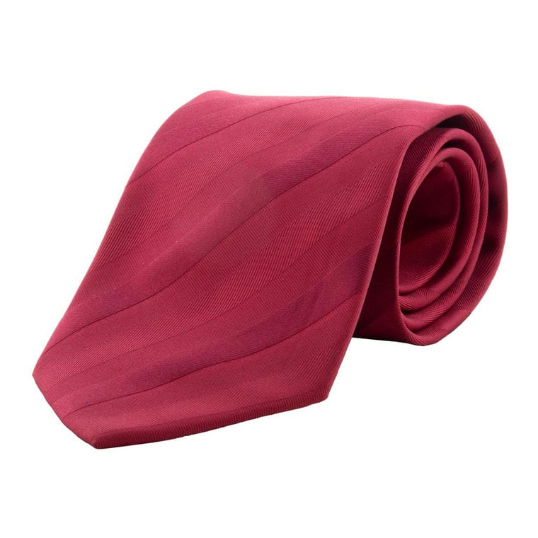 Cravată Stripes bordo