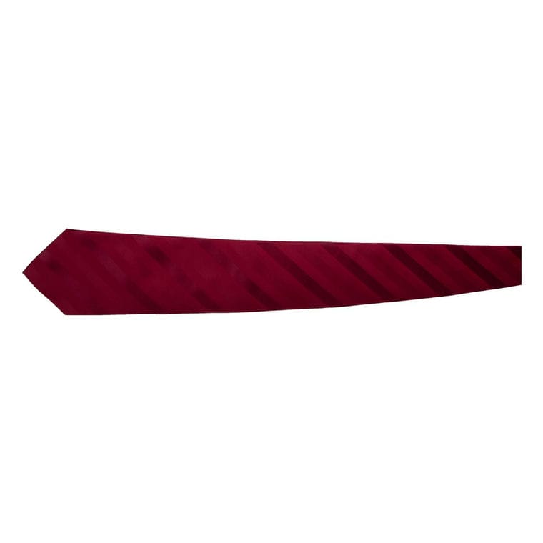 Cravată Stripes bordo
