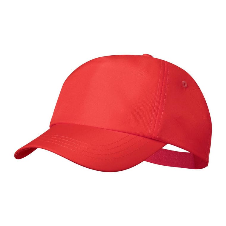 Șapcă baseball din material reciclat RPET Maddux Roșu