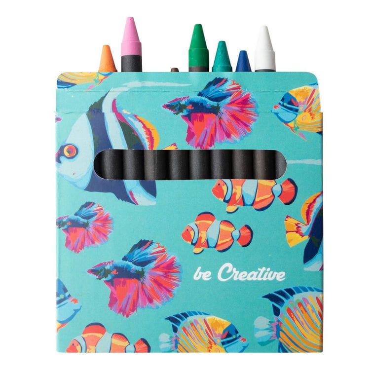 Set creioane colorate cerate (12 buc) Craxon 12 multicolor