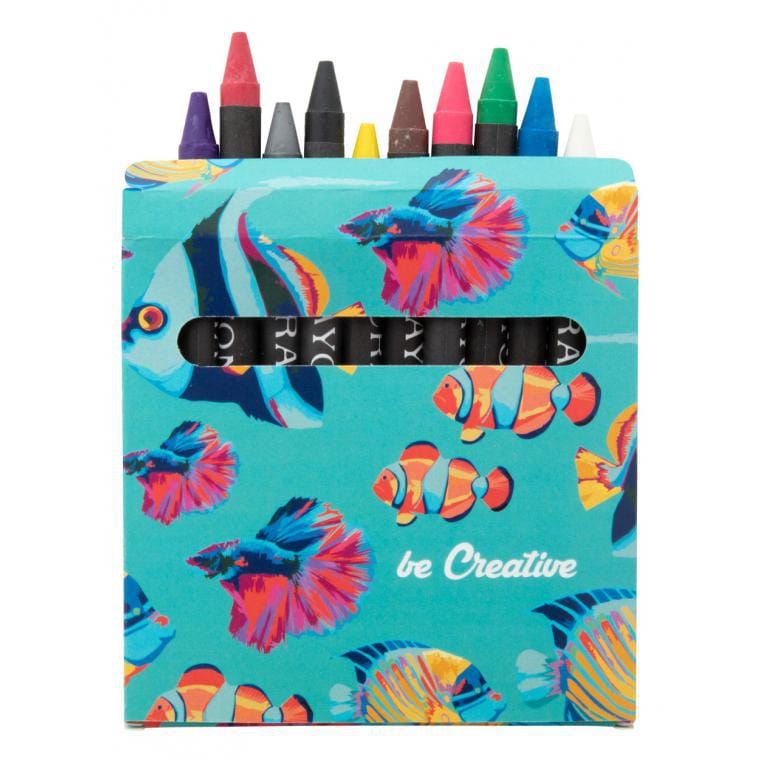 Set creioane colorate cerate (12 buc) Craxon 12 multicolor