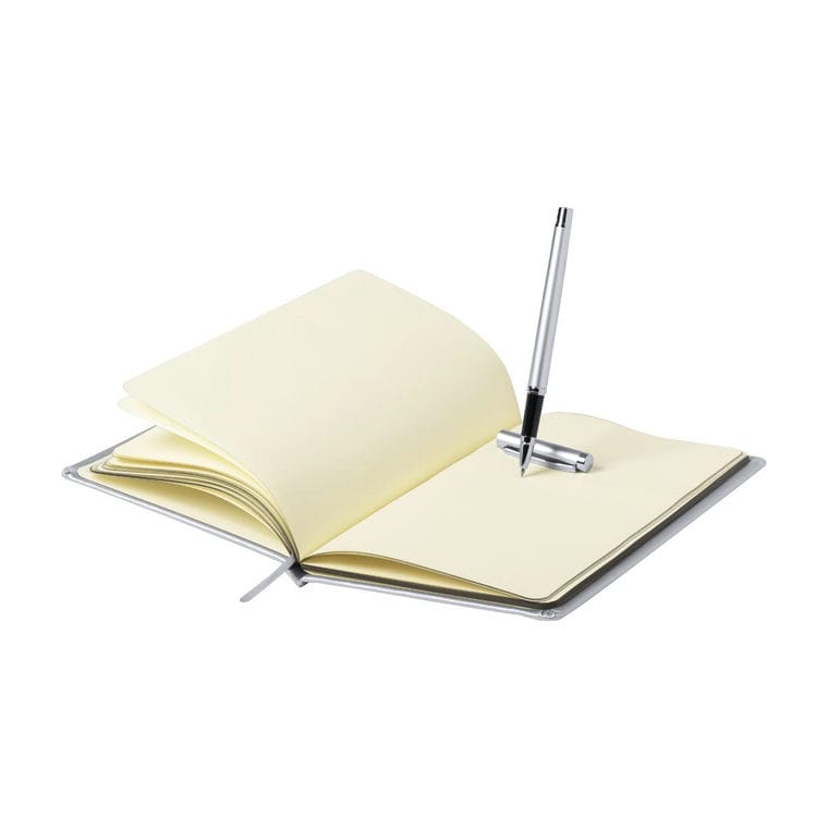 Carnețel Yazil argintiu