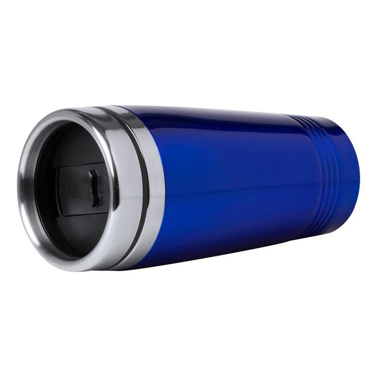 Cană termos Domex albastru argintiu