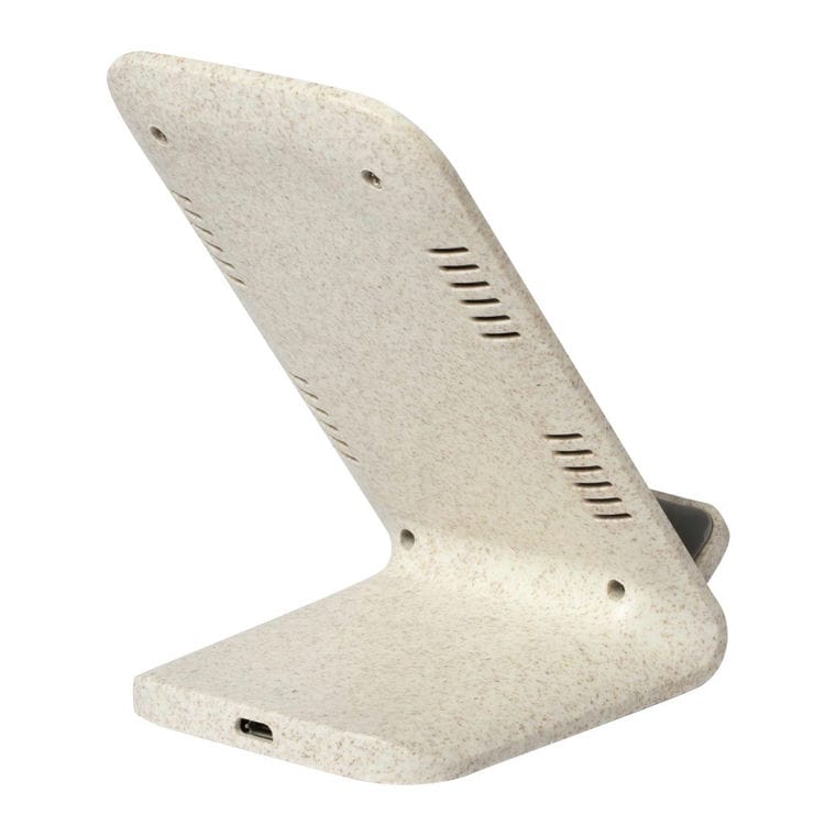 Suport telefon cu încărcător wireless Birniax bej