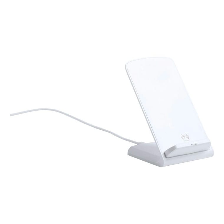 Suport telefon cu încărcător wireless Hovox Alb