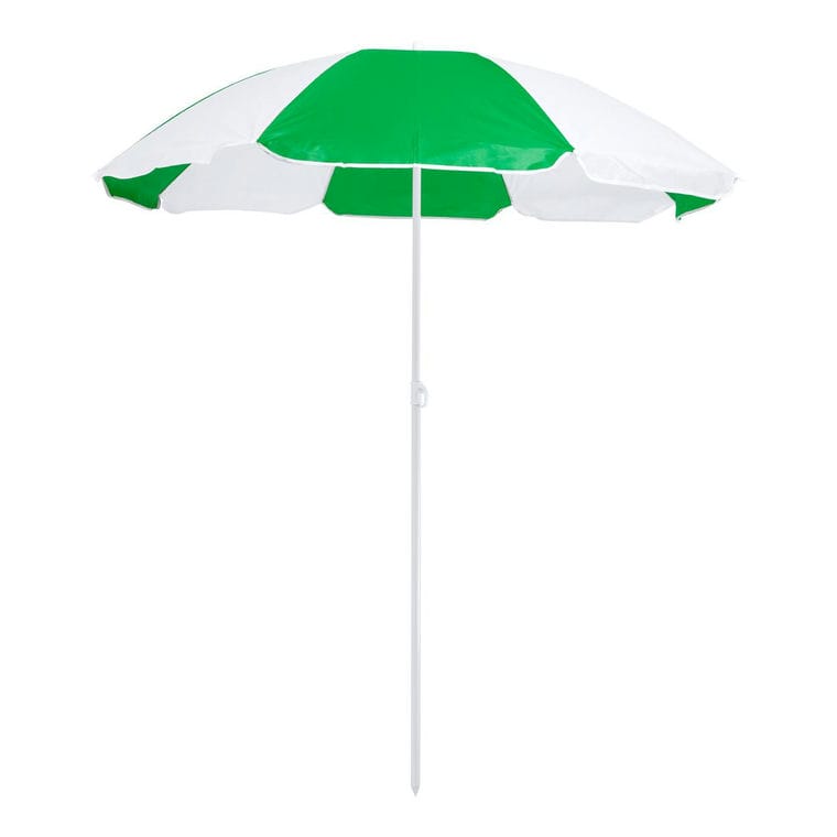 Umbrelă de plajă Nukel verde alb