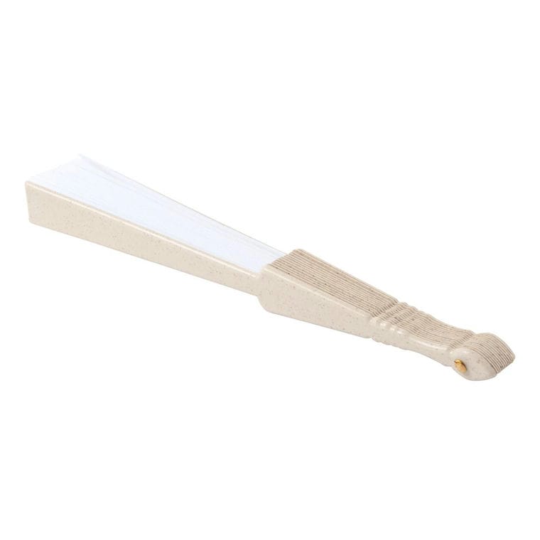 Evantai Lencer natural alb