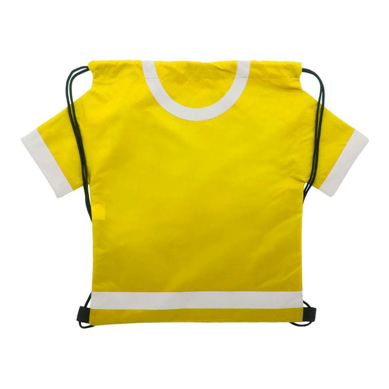 Rucsac drawstring Paxer galben alb