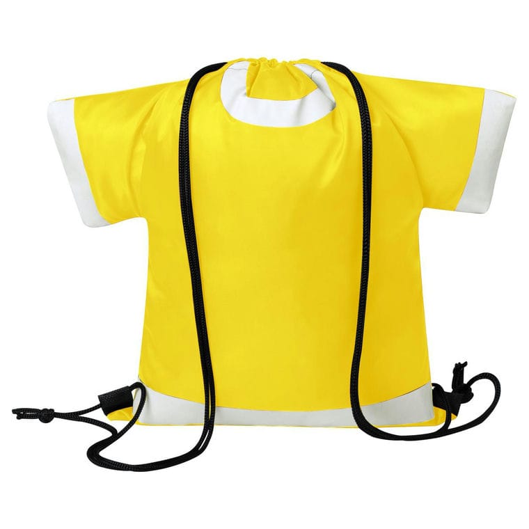 Rucsac drawstring Paxer galben alb