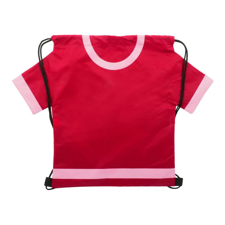 Rucsac drawstring Paxer roșu alb