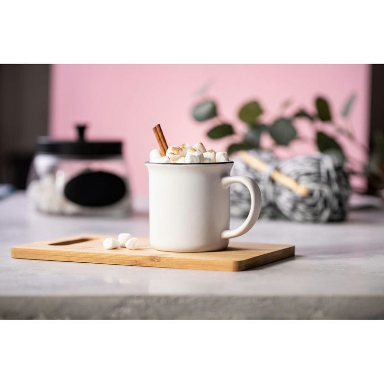 Cană vintage Bercom alb