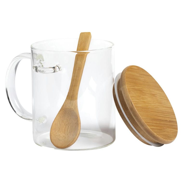 Cană din sticlă Kipal natural