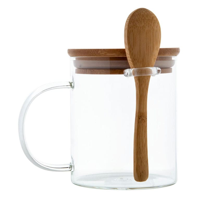 Cană din sticlă Kipal natural