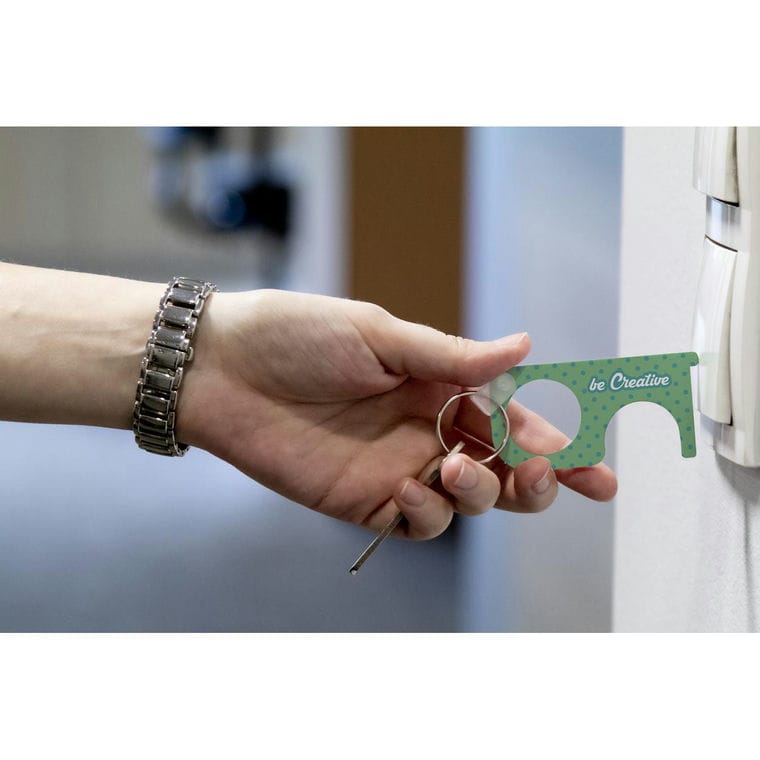 Cheie de igienă NoTouch Creative alb