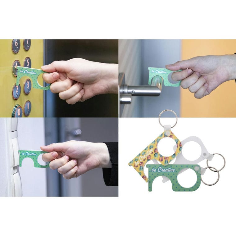 Cheie de igienă NoTouch Creative alb