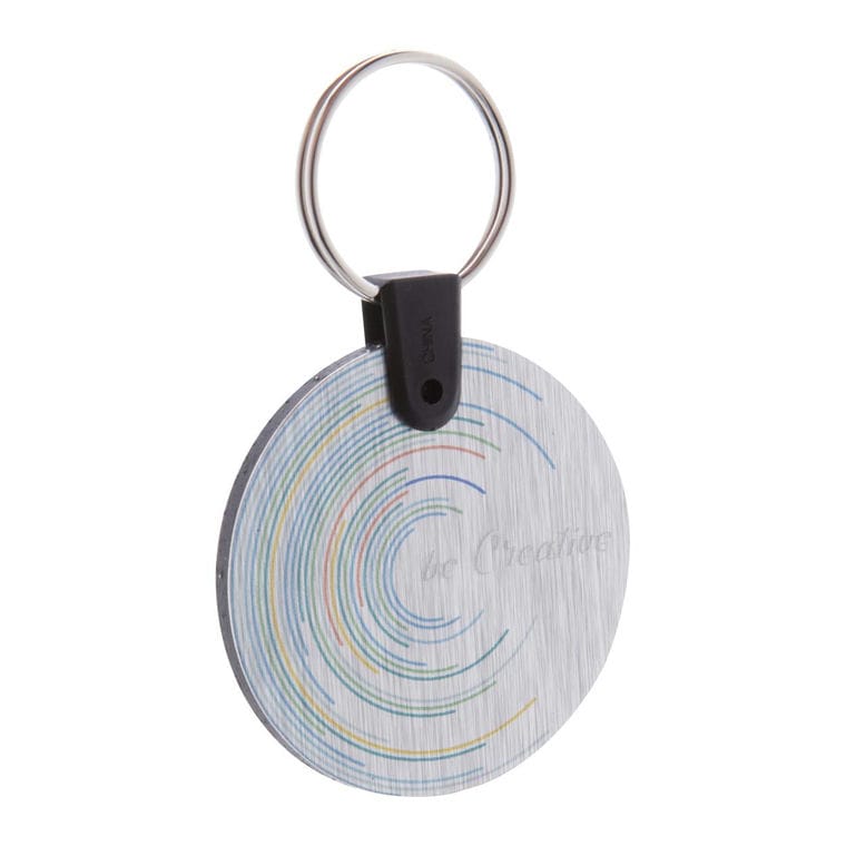 Breloc Aluudy A argintiu