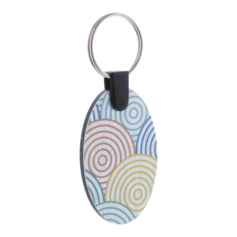 Breloc Aluudy B argintiu