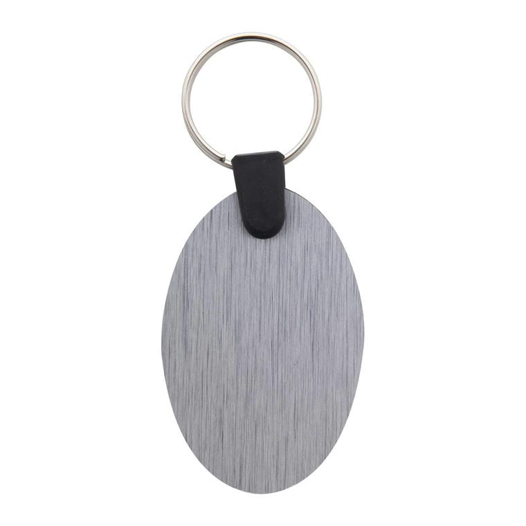 Breloc Aluudy B argintiu