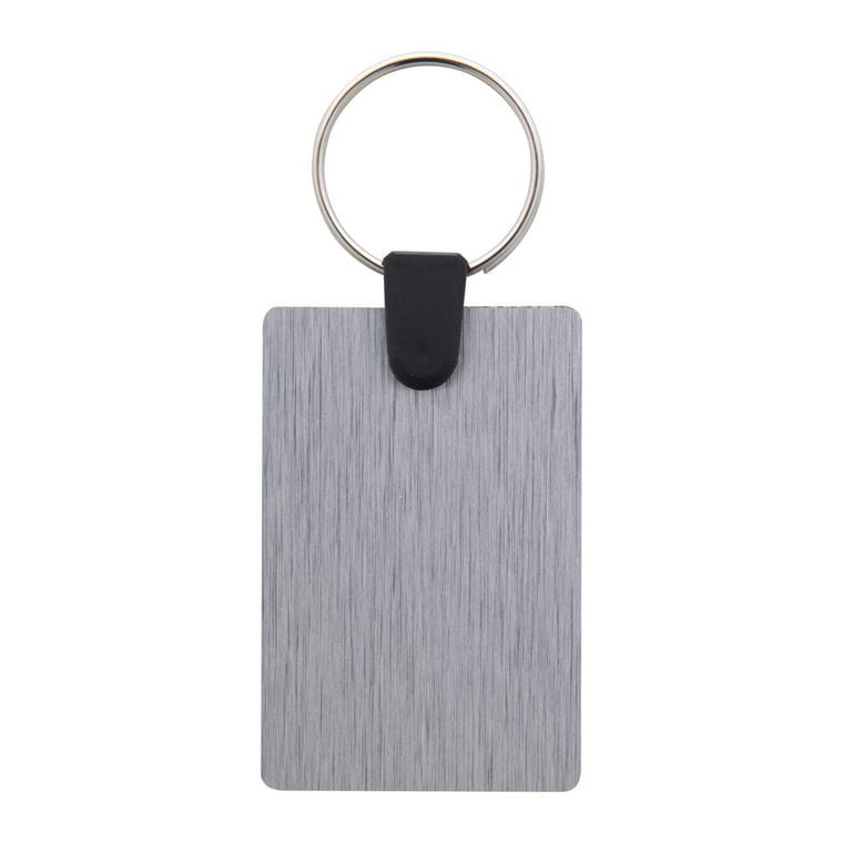 Breloc Aluudy D argintiu