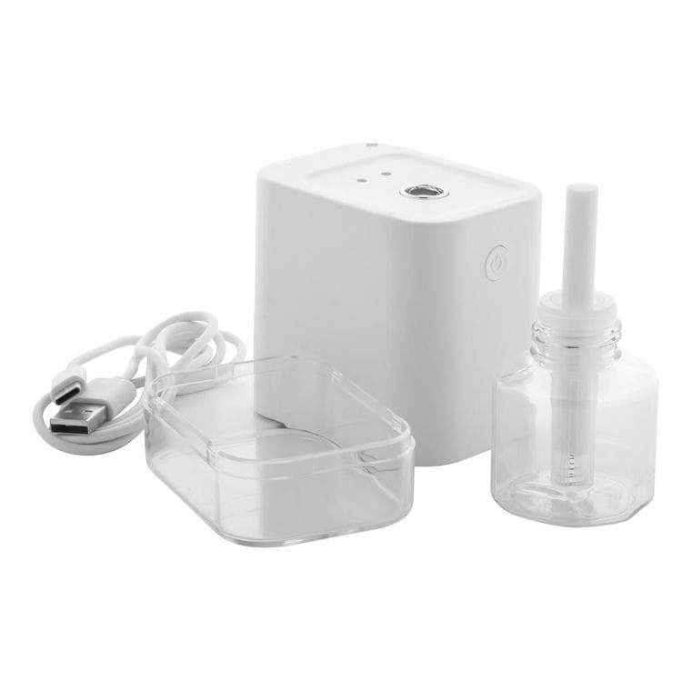 Dozator pentru dezinfectant Bisnal alb