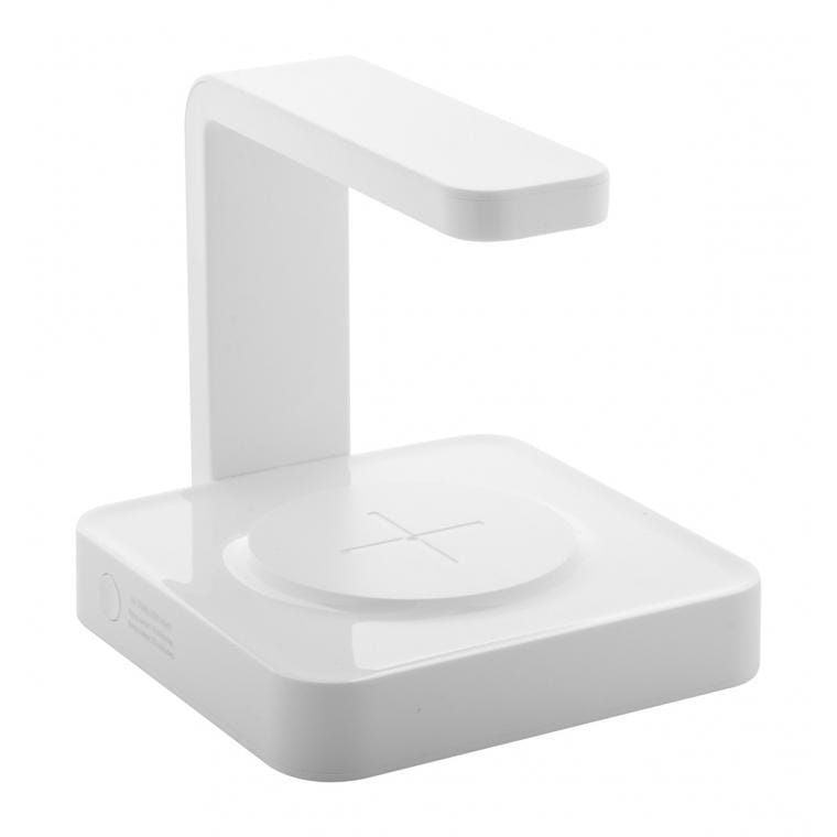 Încărcător wireless cu sterilizator UV Blay alb