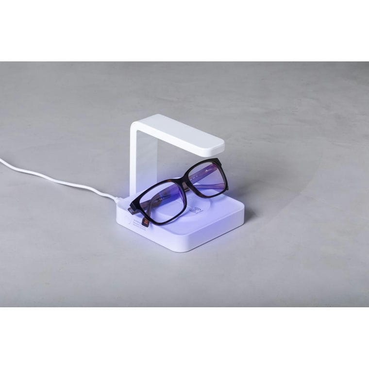 Încărcător wireless cu sterilizator UV Blay alb