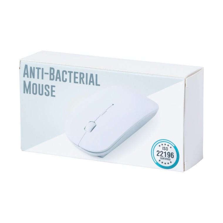 Mouse antibacterian Supot alb