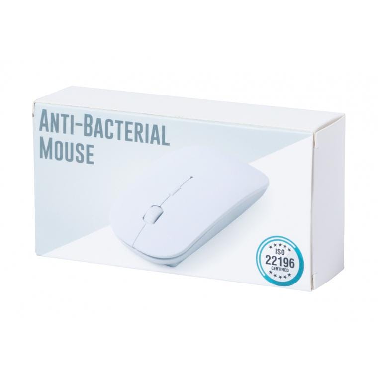 Mouse antibacterian Supot alb