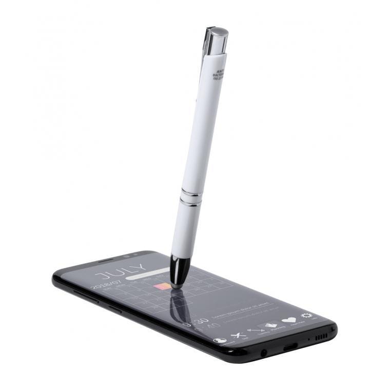 Pix antibacterian touch screen Clonnel alb argintiu