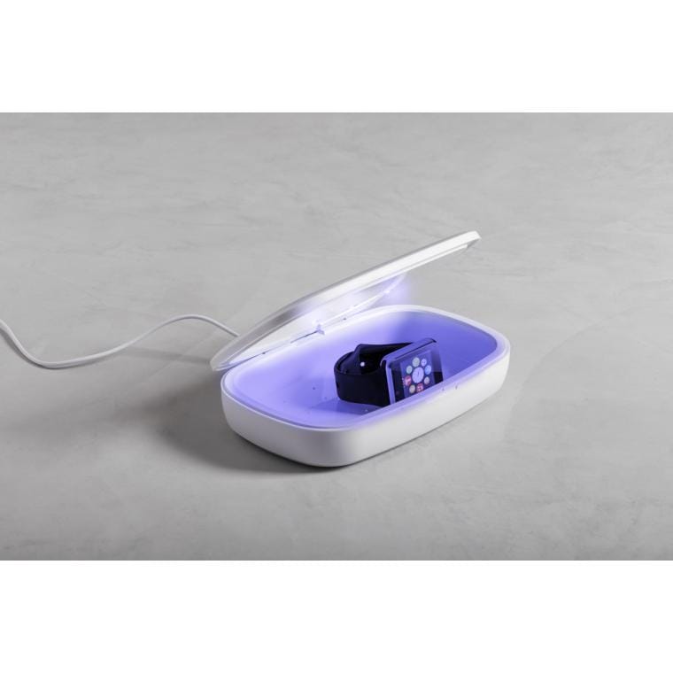 Cutie sterilizare UV cu încărcător Halby alb