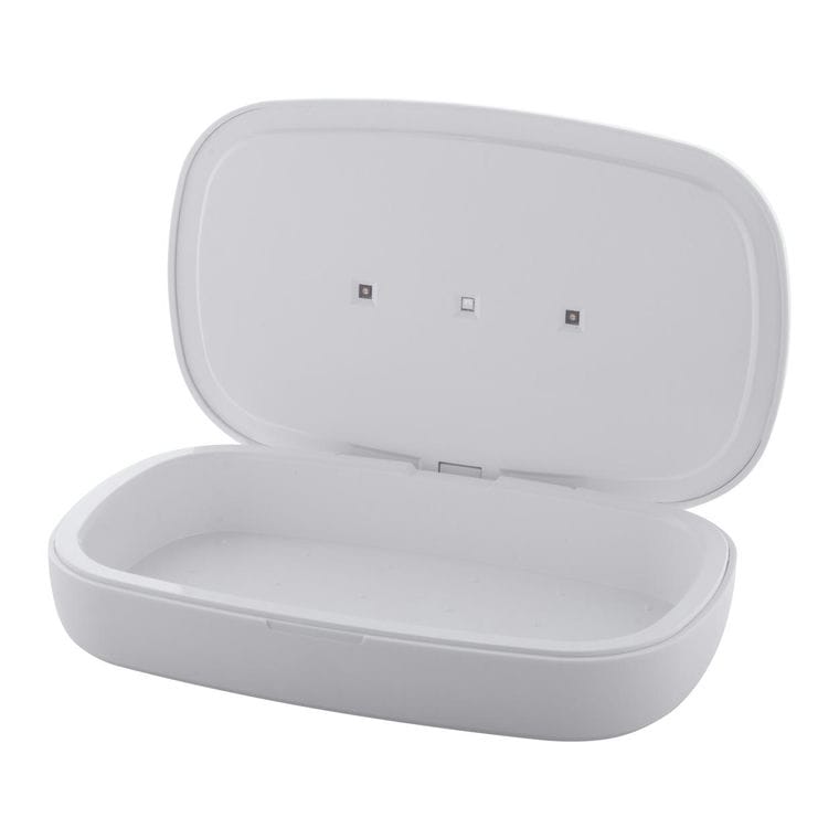 Cutie sterilizare UV cu încărcător Halby alb