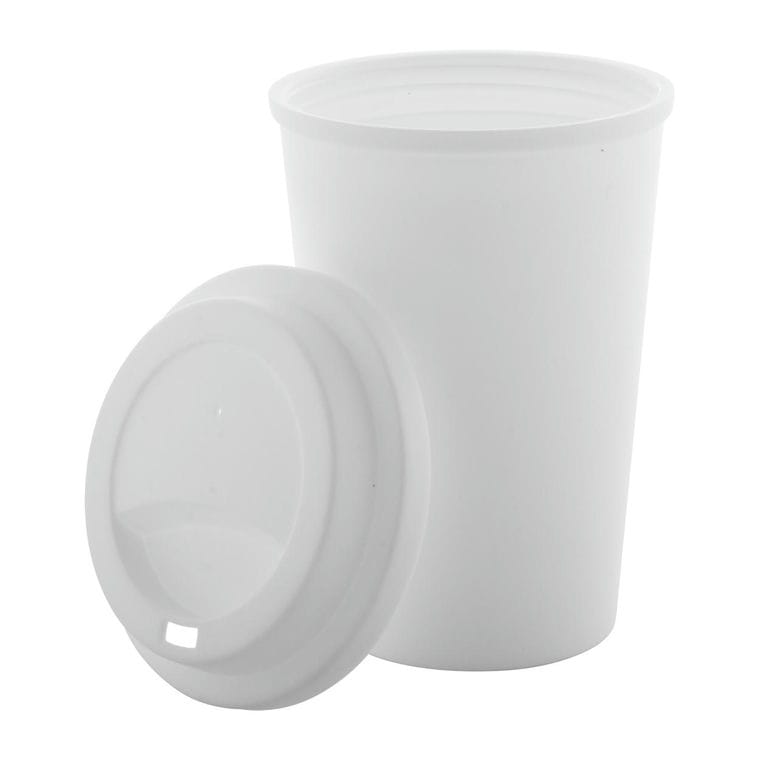 Cană termos antibacterian Koton alb