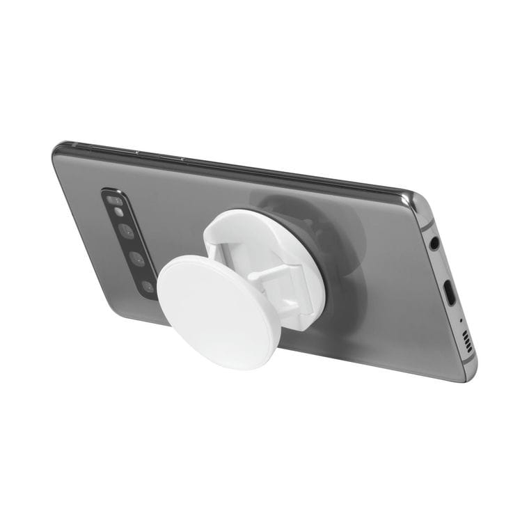 Suport telefon mobil antibacterian Kumol alb