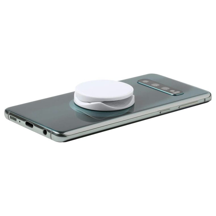 Suport telefon mobil antibacterian Kumol alb