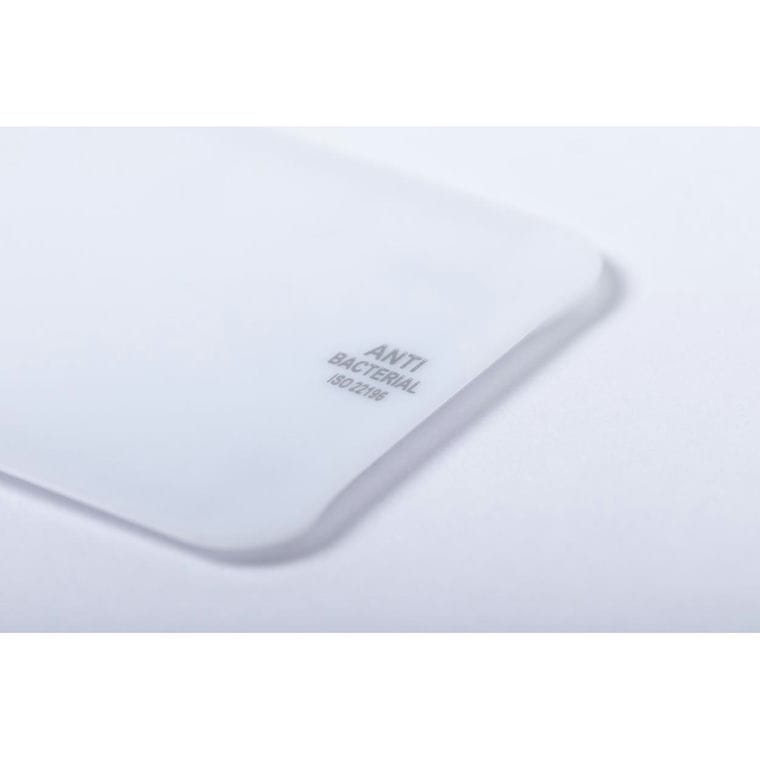 Riglă antibacteriană Clelin alb