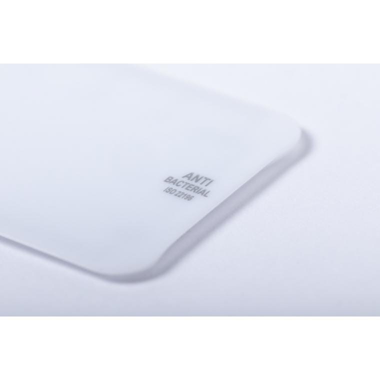 Riglă antibacteriană Clelin alb