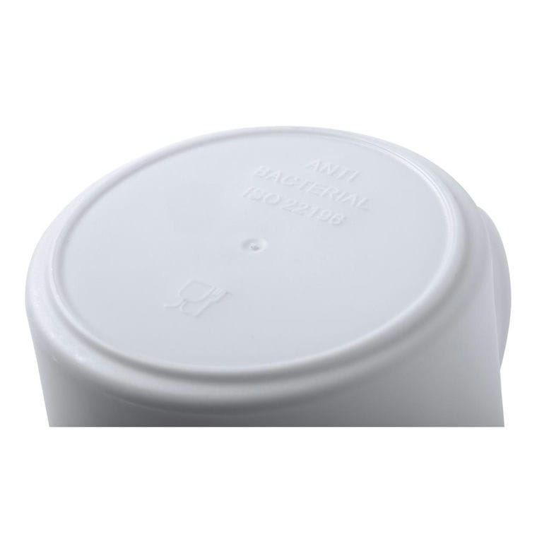 Cană antibacteriană Plantex alb